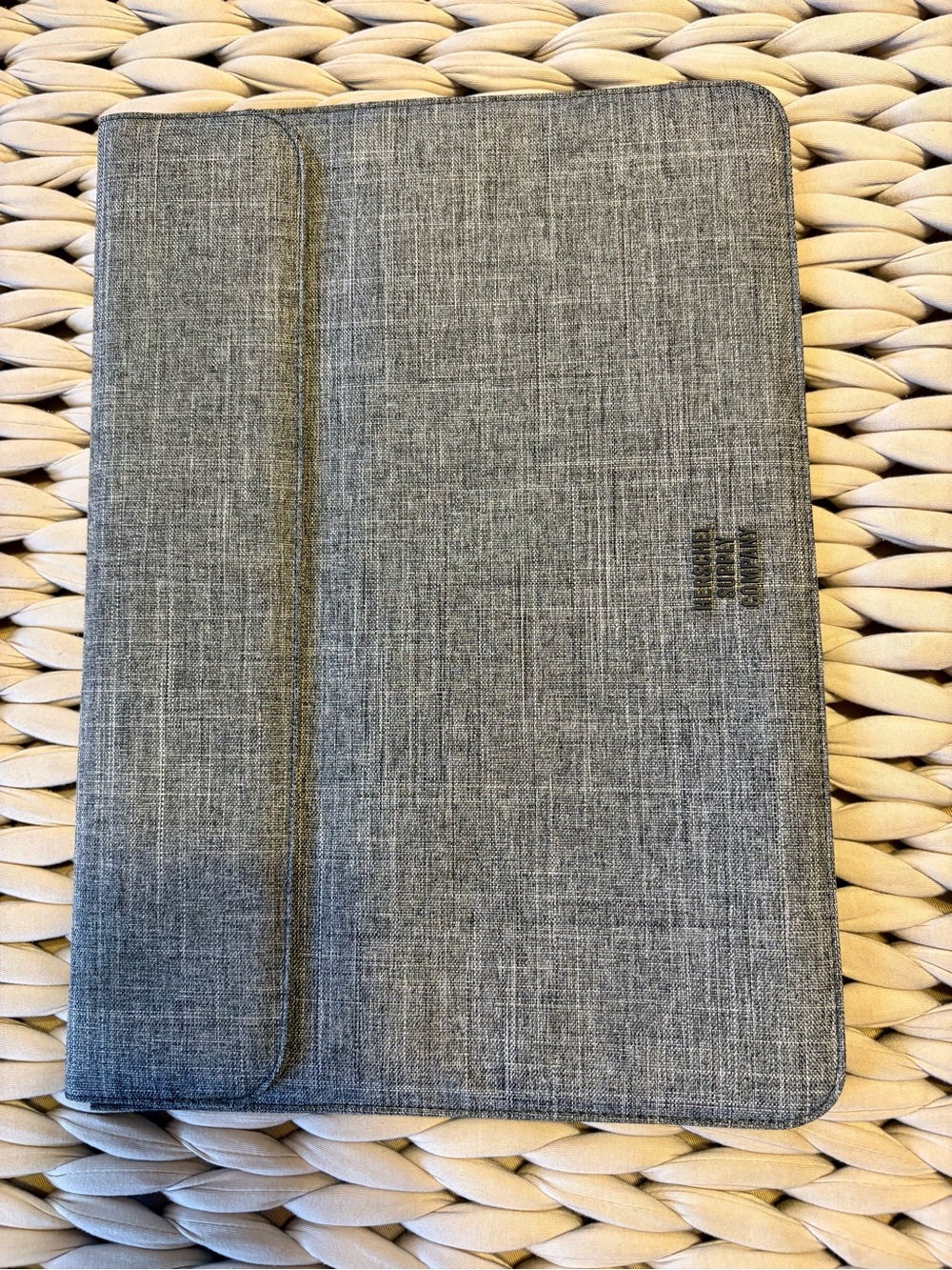 Herschel Supply Company Heather Gray Woven Tablet Sleeve